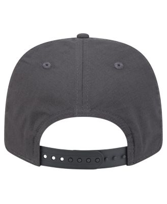 Men's Graphite Chicago Bulls Team Elevated Patch 9SEVENTY Adjustable Hat