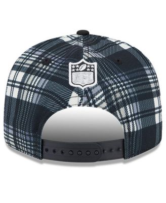 Men's Black Las Vegas Raiders 2024 Sideline Statement 9FIFTY Snapback Hat