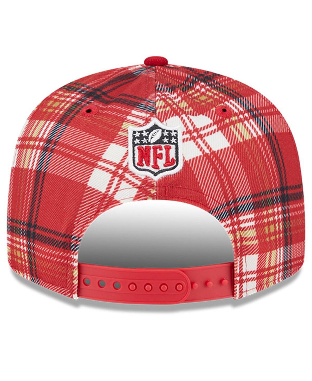 New Era Men's Scarlet San Francisco 49ers 2024 Sideline Statement 9fifty Snapback Hat In Scarlet