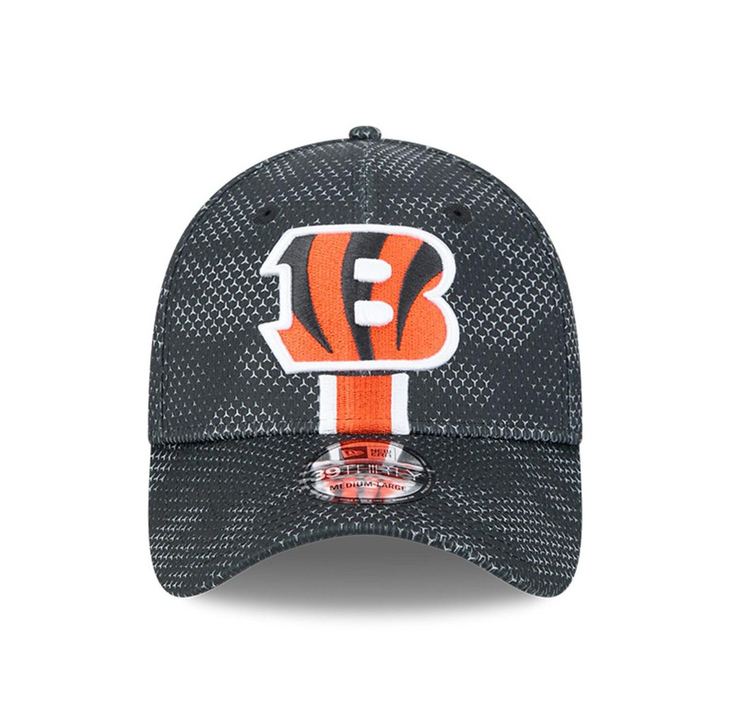 Men's Black Cincinnati Bengals 2024 Sideline 39THIRTY Flex Hat