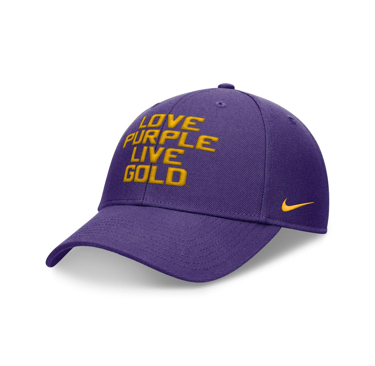 Men's Purple LSU Tigers Local Adjustable Hat