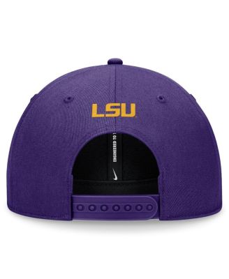 Men's Purple LSU Tigers Local Adjustable Hat