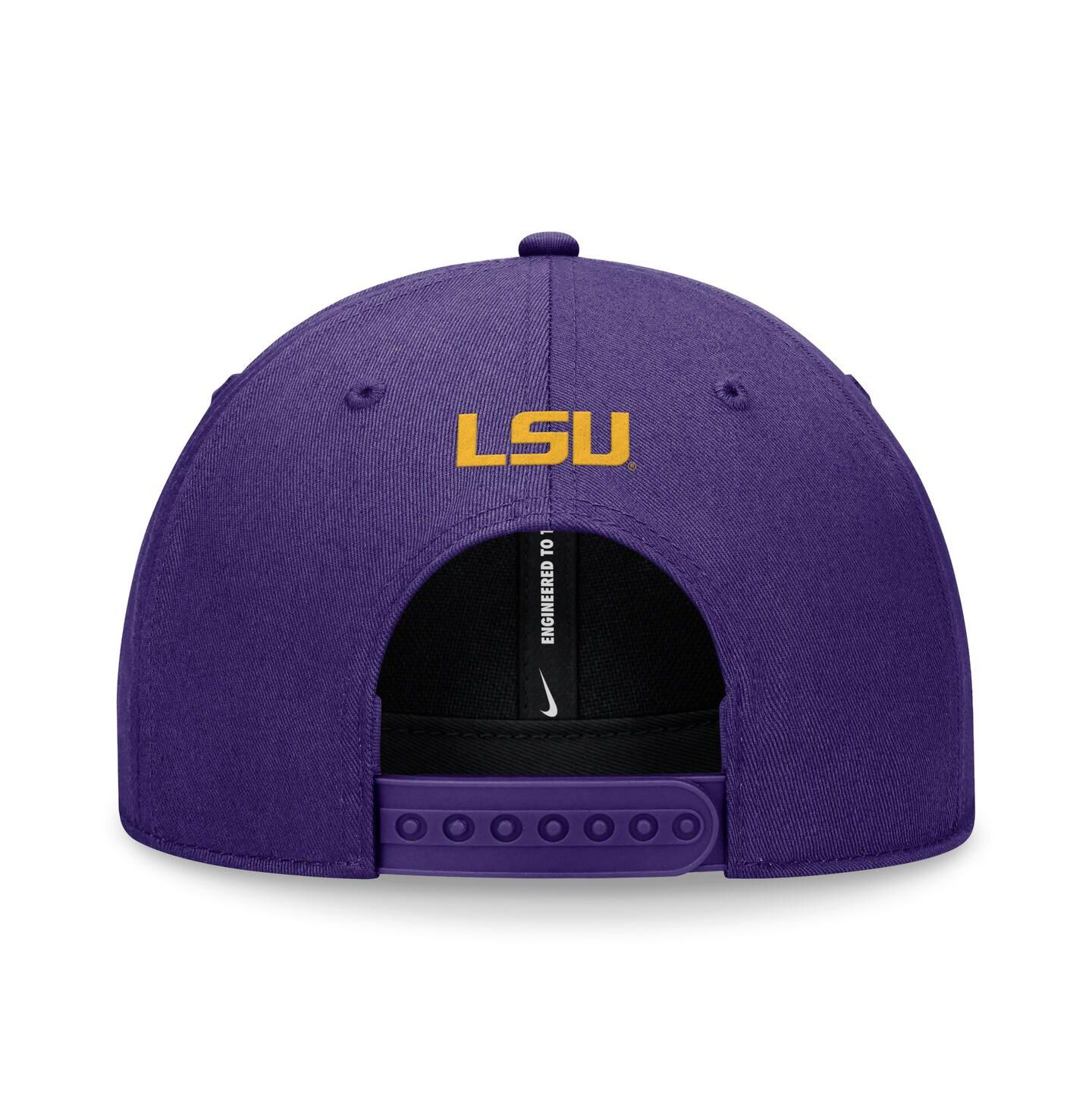Мужская кепка Nike Purple LSU Tigers Local Adjustable Hat — фото 3