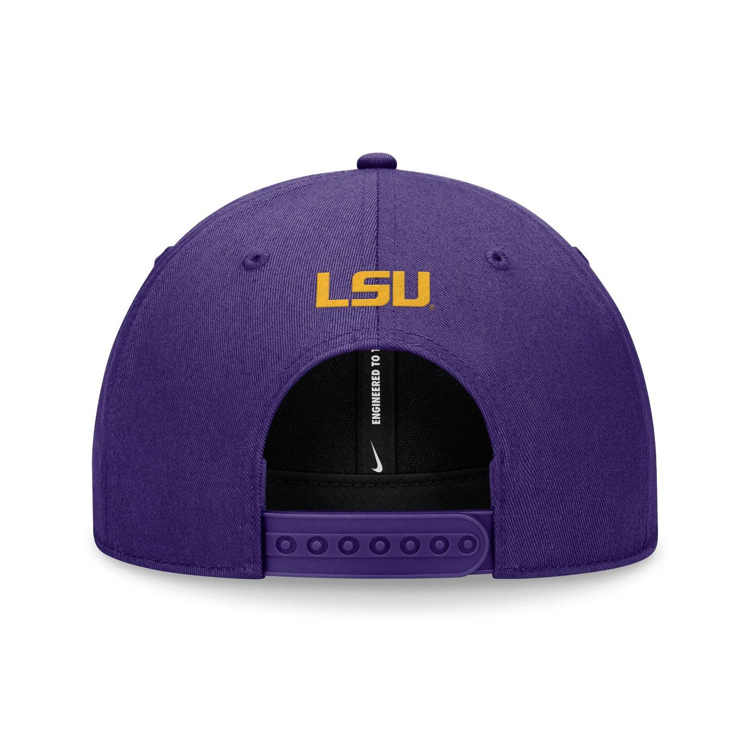 Men's Purple LSU Tigers Local Adjustable Hat