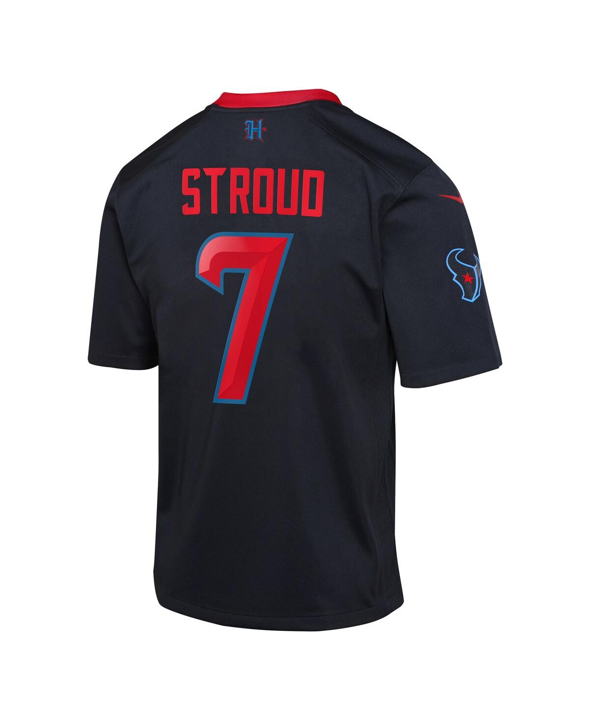 Nike Big Boys and Girls C.j. StroudHouston Texans 2nd Alternate Game Jersey - Navy