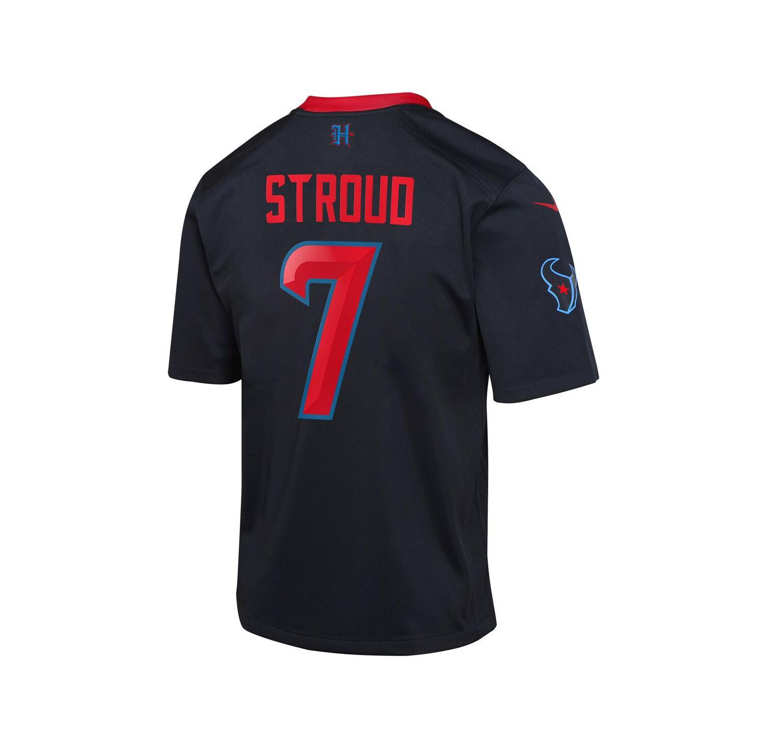 Nike Big Boys and Girls C.J. Stroud Navy Houston Texans 2nd Alternate Game Jersey