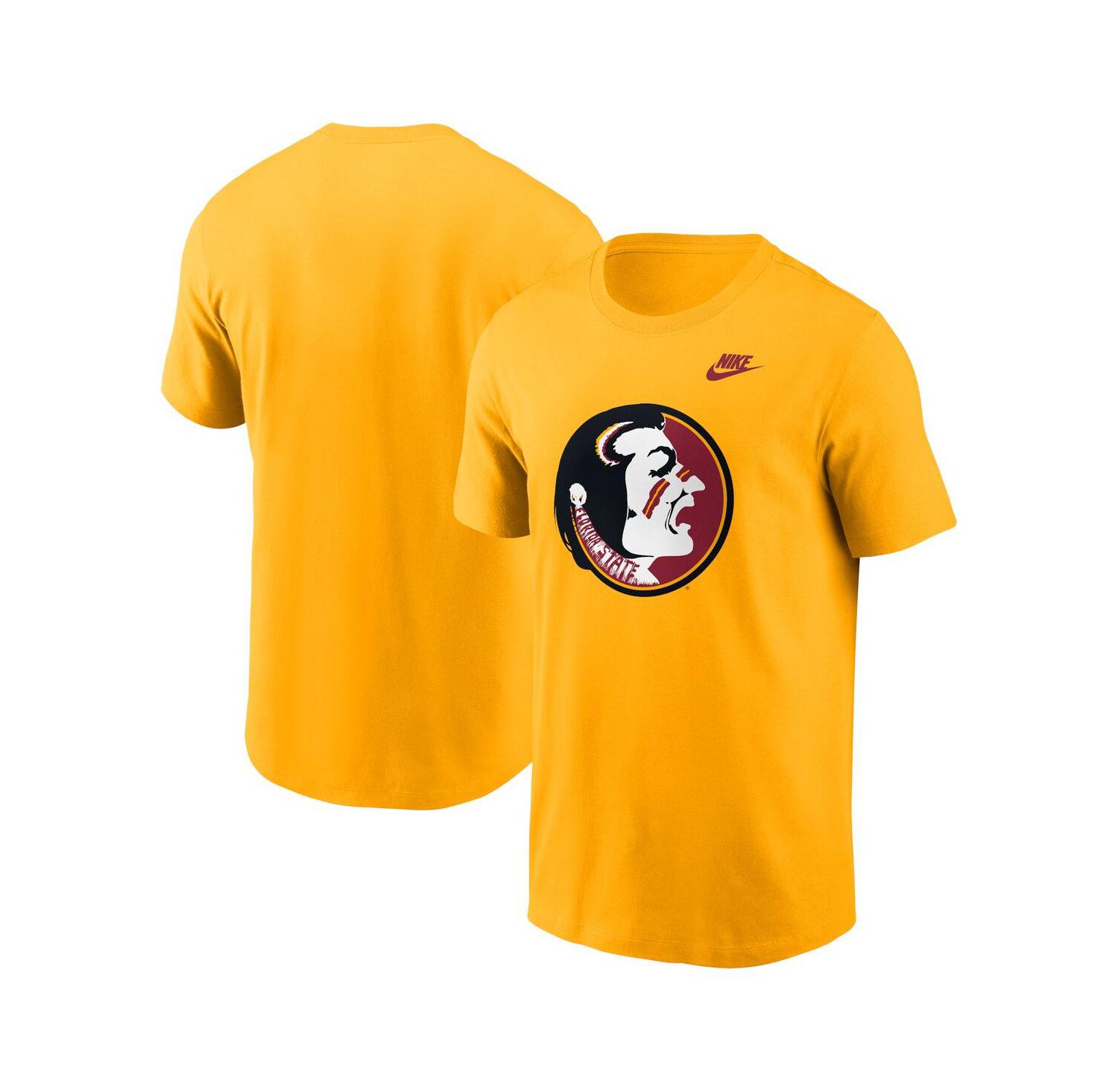 Men's Gold Florida State Seminoles Legacy Alternate Logo T-Shirt