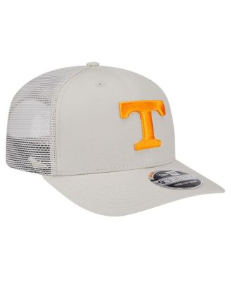 Men's Stone Tennessee Volunteers Canvas 9SEVENTY Stretch-Snap Hat