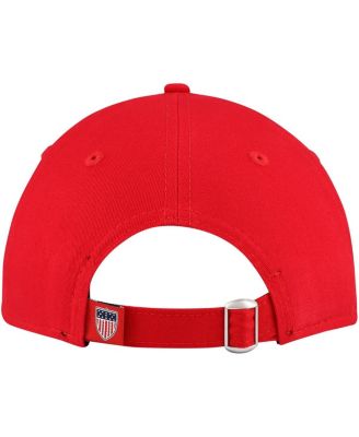 Big Boys and Girls Red Team USA Chant 9TWENTY Adjustable Hat