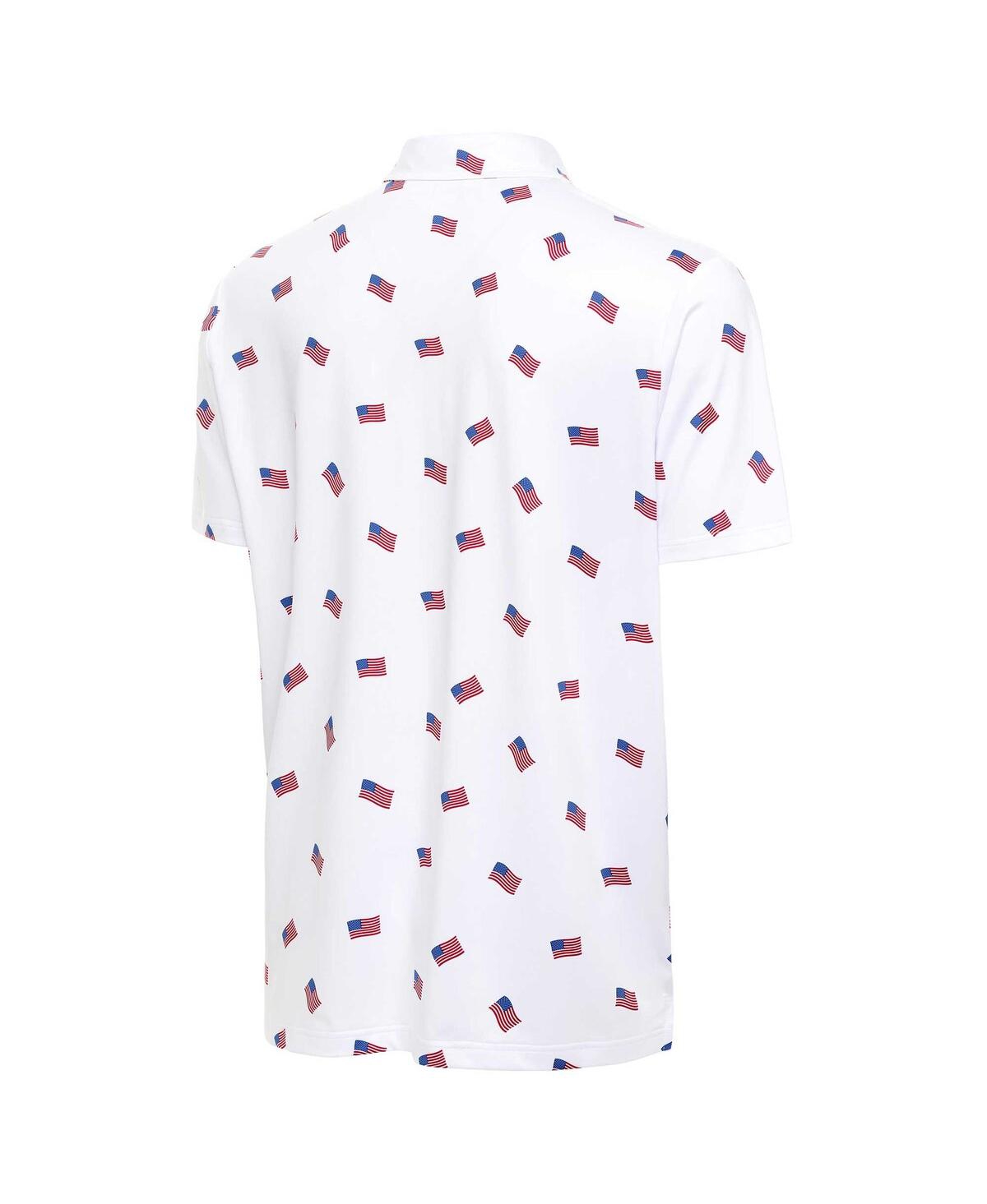 Antigua Men'sNew York Mets Americana Polo - White