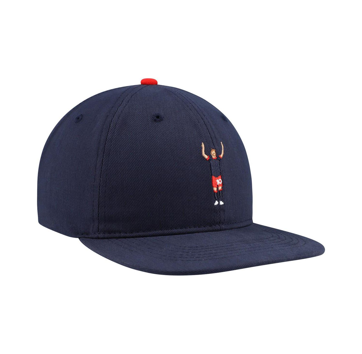 Men's and Women's Navy New England Revolution Player Adjustable Hat