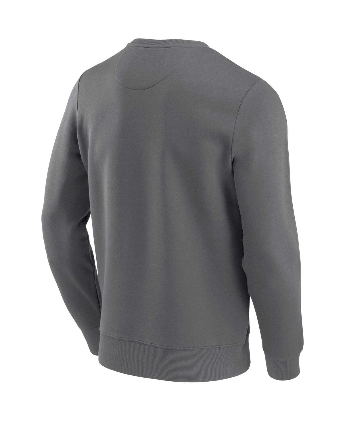 Shop Philcos Men's And Women's Guinness Charcoal Graphic Pullover Sweatshirt