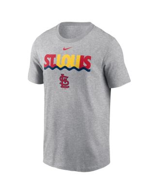 Men's Heather Charcoal St. Louis Cardinals Local Home Town T-Shirt