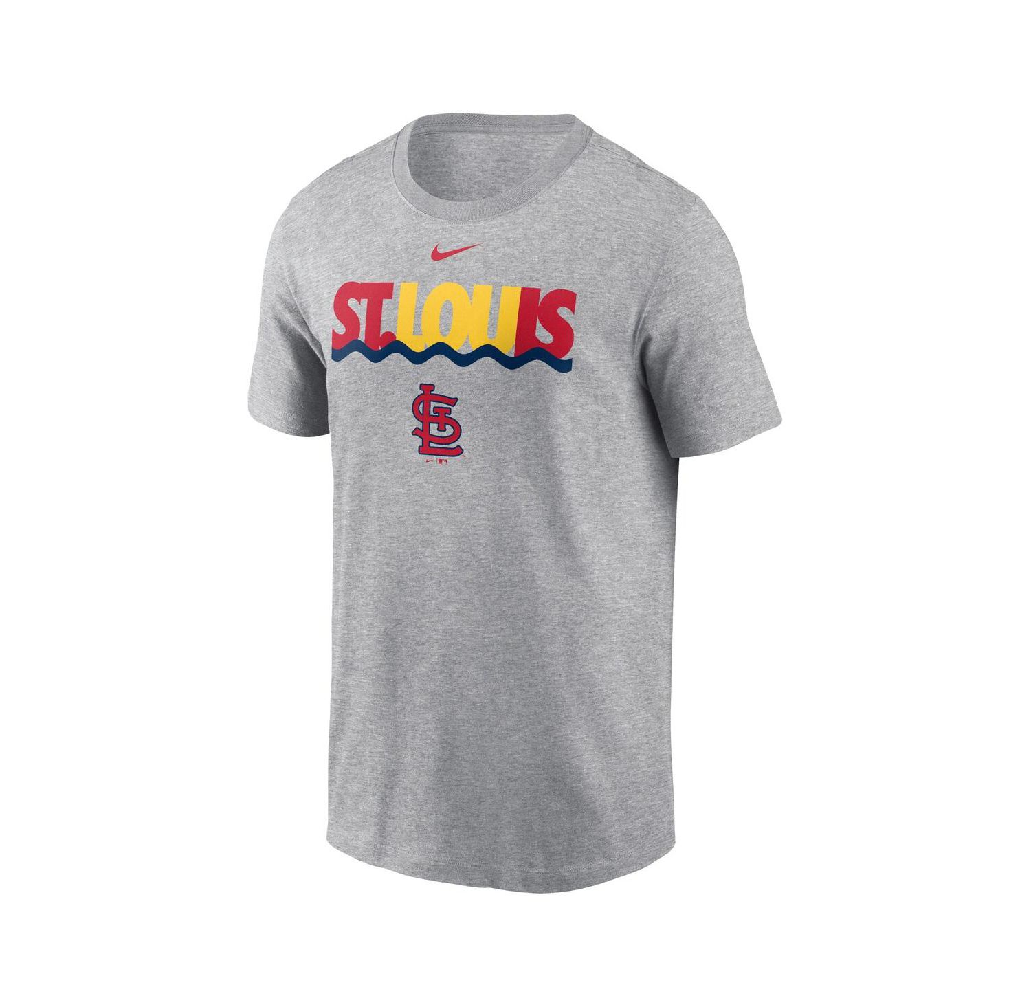 Men's Heather Charcoal St. Louis Cardinals Local Home Town T-Shirt