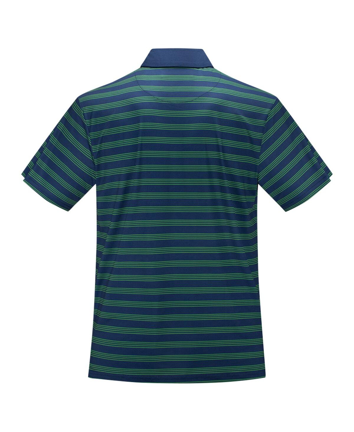 Section 119 Men'sThe Grateful Dead Turtles All-Over Stripes Polo - Green