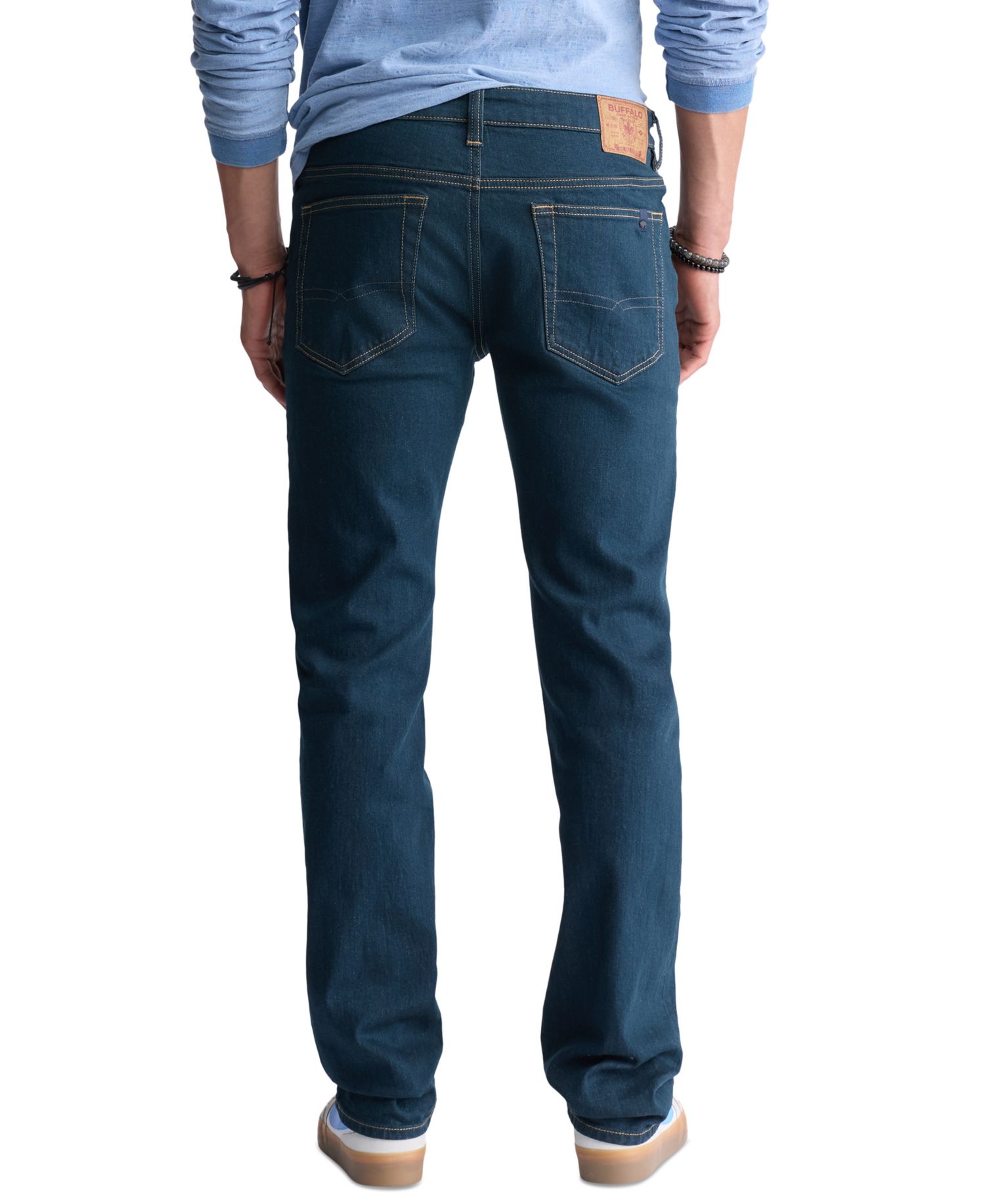 Men's Straight Six Jeans in Tinted Indigo