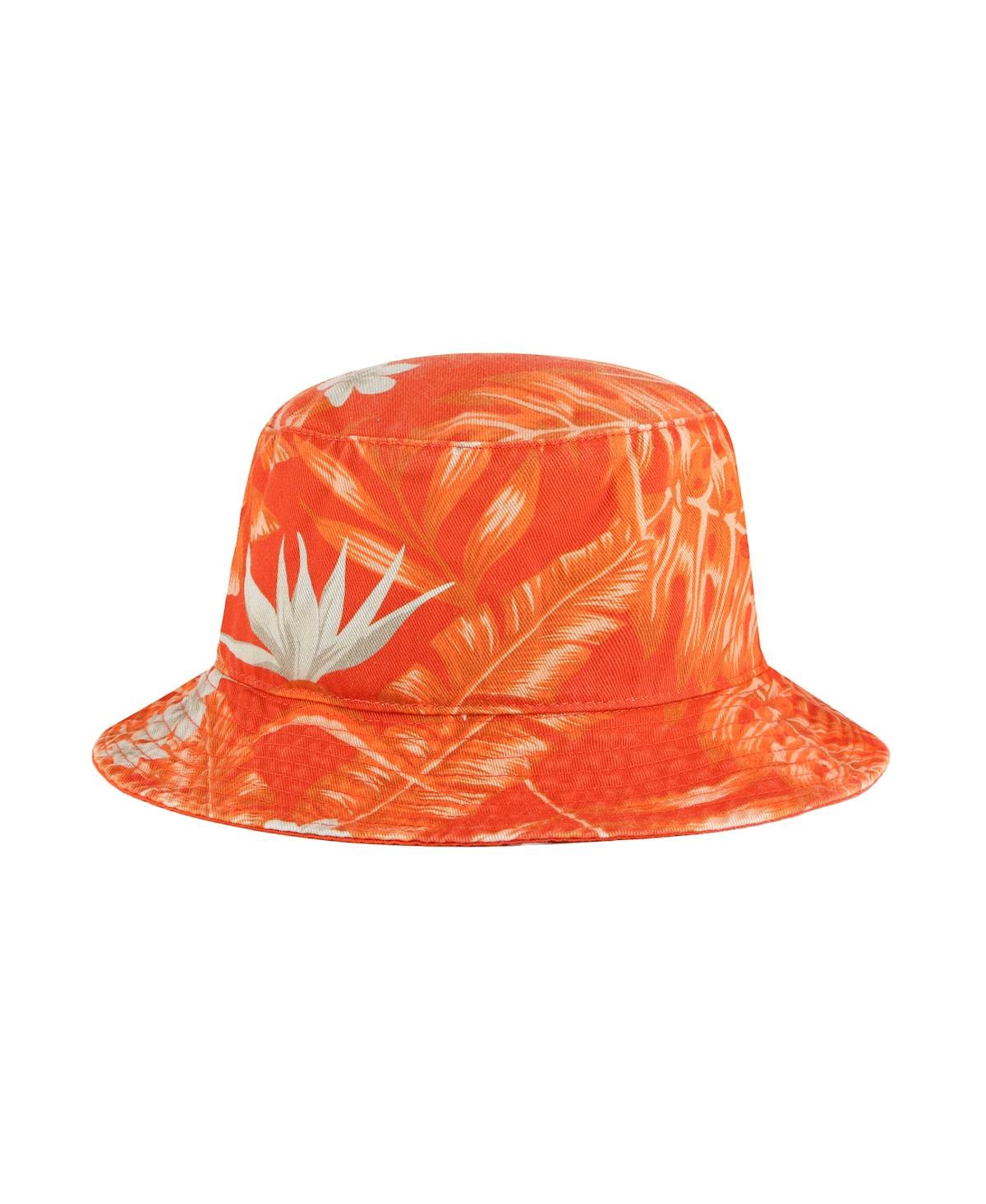 Shop 47 Brand Men's Orange Clemson Tigers Tropicalia Bucket Hat