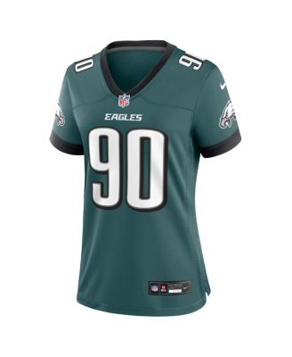 Women's Dallas Goedert White Philadelphia Eagles Game Jersey