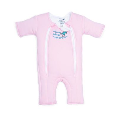 Baby Merlins Magic Sleepsuit Baby Girls Baby Merlins Magic Sleepsuit Cotton Baby Transition Swaddle Yellow 6-9 months - Pink 50$