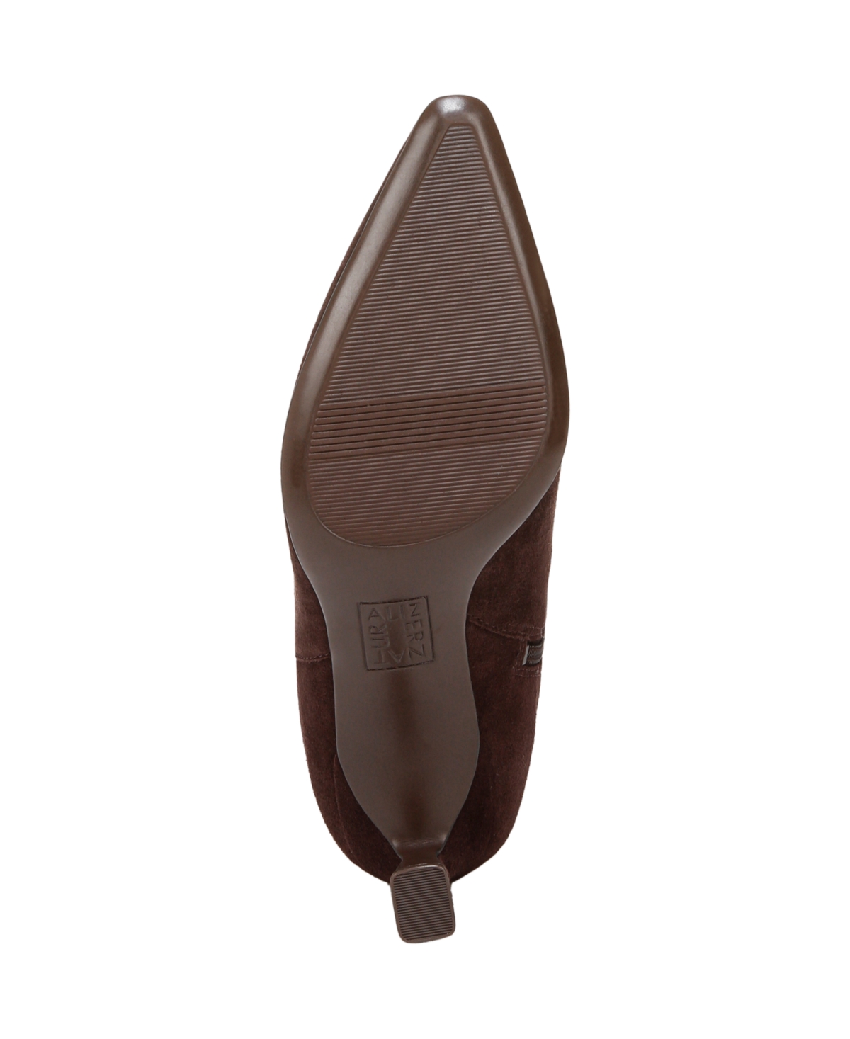 Naturalizer Deesha Extra Wide Calf Knee High Dress Boots In Brown