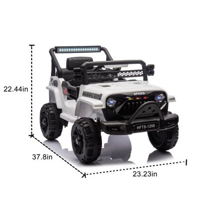 Streamdale Kids Electric Ride-On Truck 12V, Parent Control, Education Features