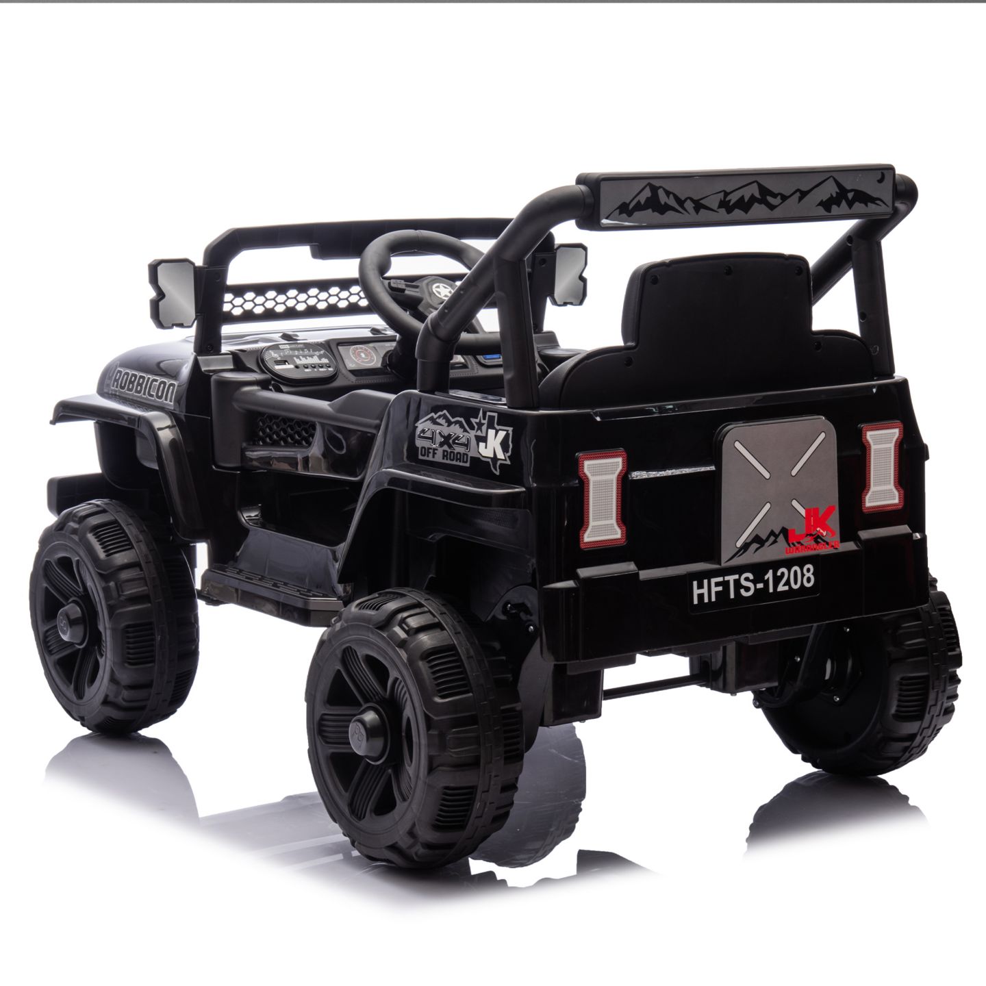 Детская игрушка Streamdale Furniture Streamdale 12V Kids Electric Ride On Truck w/ Parental Control, цвет: Чёрный — фото 10