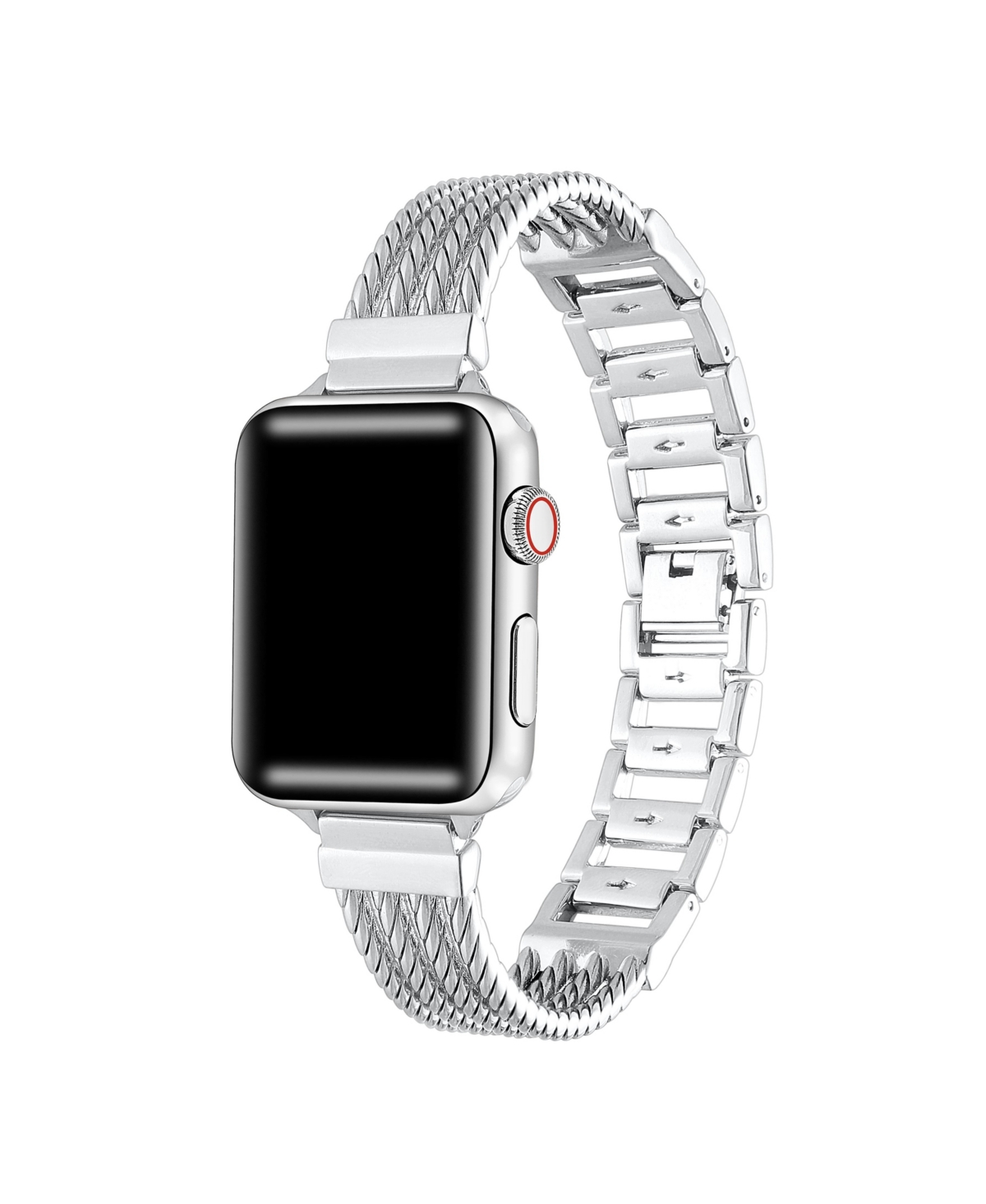 Clara Stainless Steel Band for Apple Watch 44,45,46,49mm - Silver