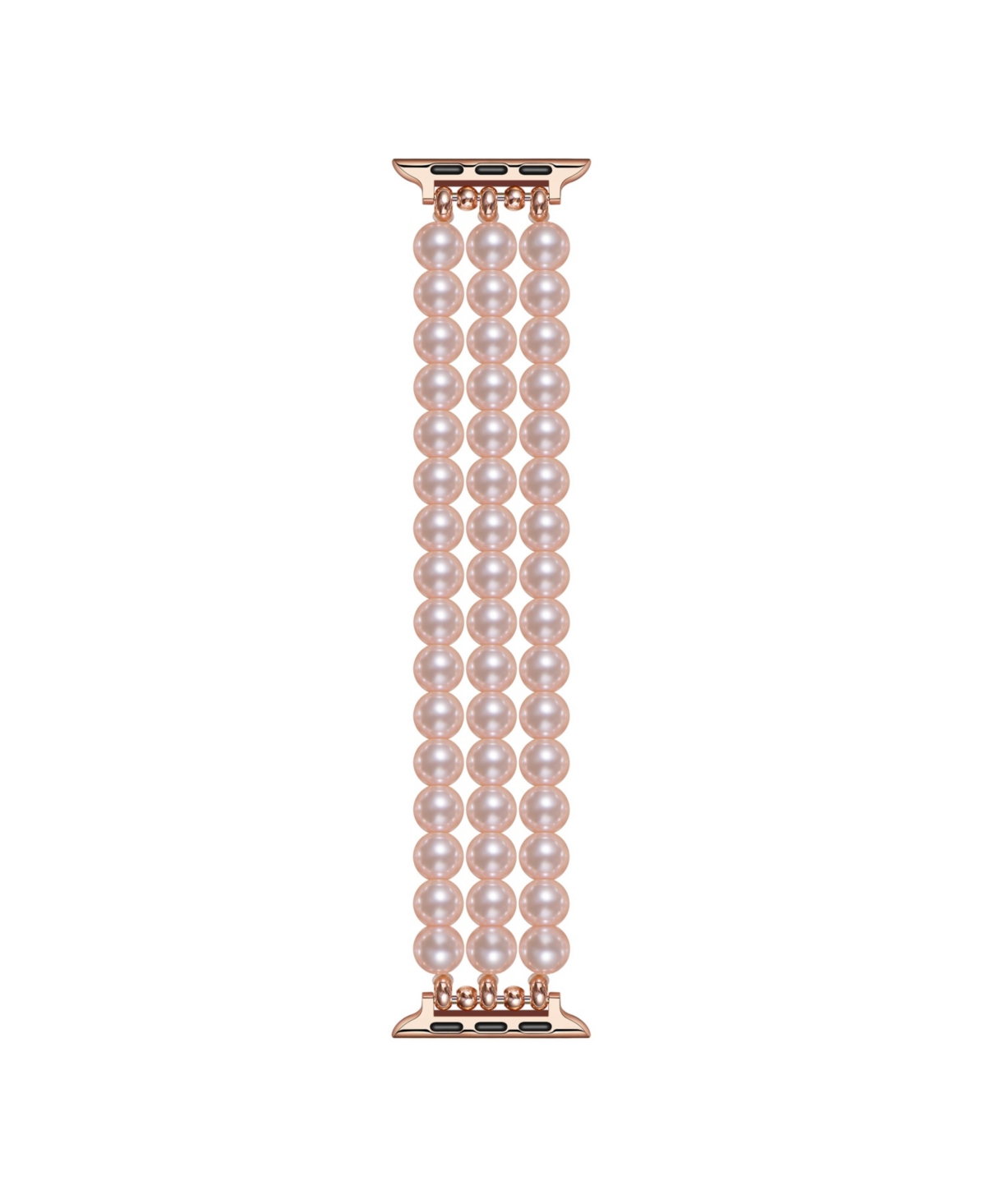 Posh Tech Liz Cultivated Pearl Band For Apple Watch In Rose Gold