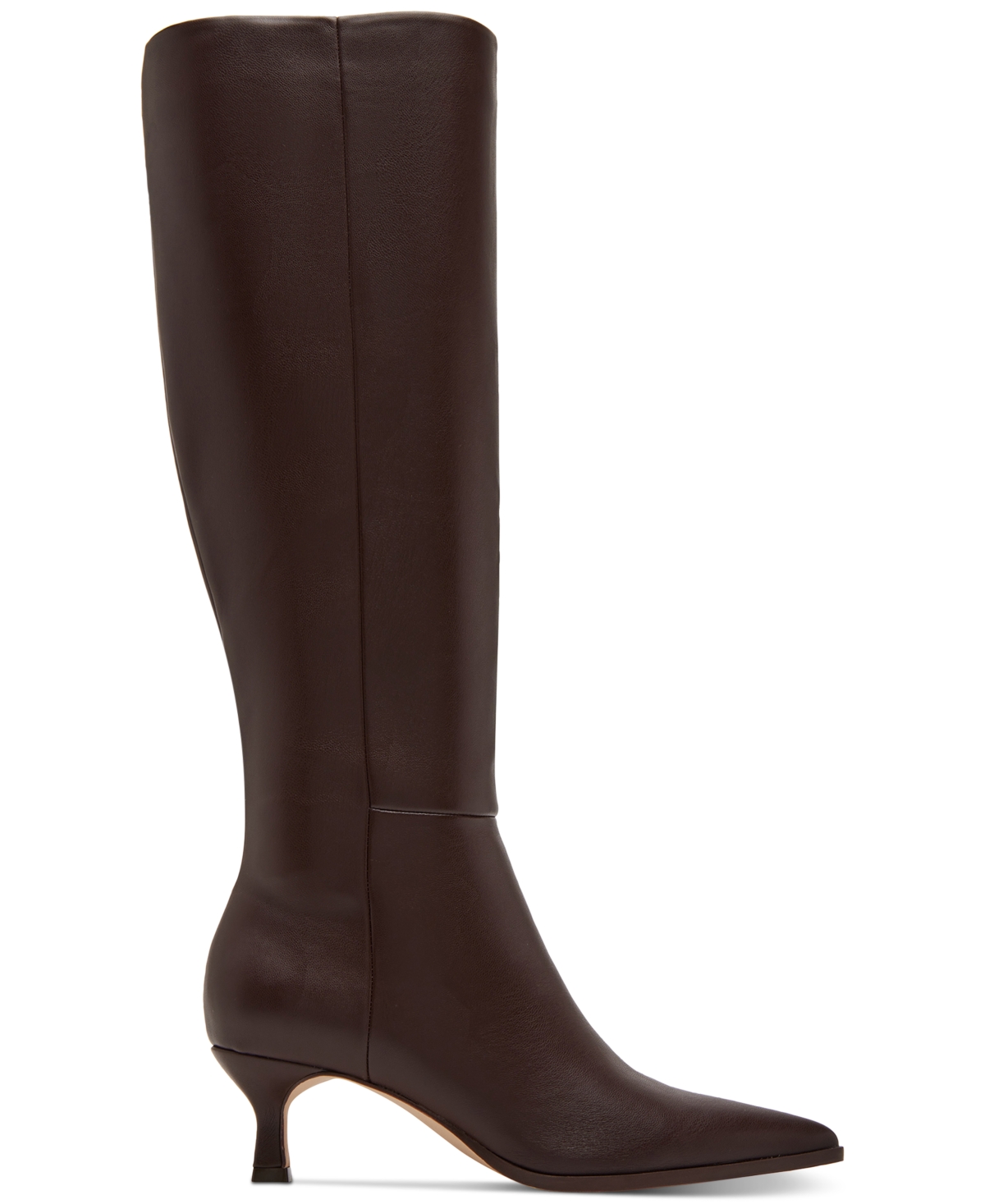 Madden Girl Debut Wide-Calf Knee-High Kitten-Heel Dress Boots