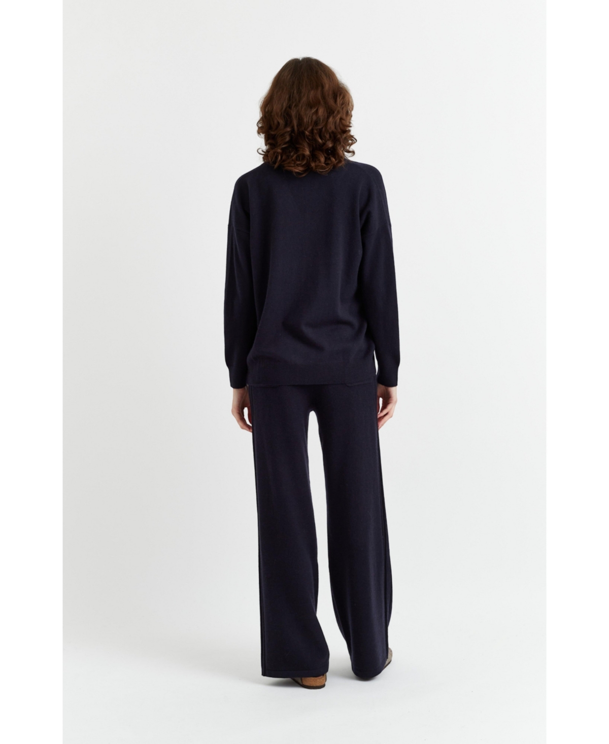 Chinti and Parker Women's Chinti & Parker Pure Cashmere Relaxed V-Neck Sweater