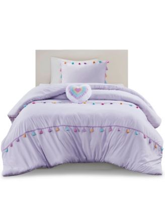 Intelligent Design Tessa Tassel 3-Pc. Comforter Set, Twin