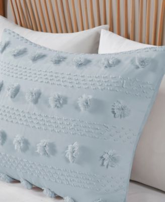 Lucy Clip Jacquard 3-Piece Comforter Set, Full/Queen