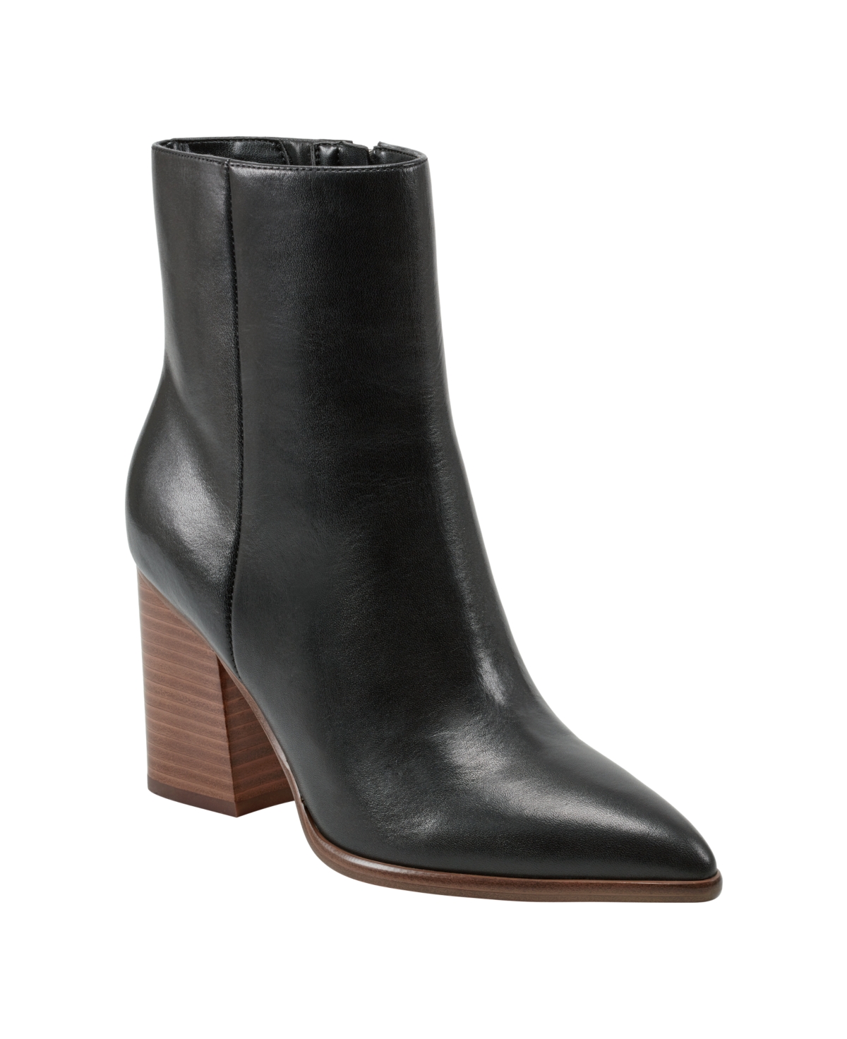 Marc Fisher Ltd Women s Melysa Pointy Toe Dress Booties Light Natural Leather Smart Closet