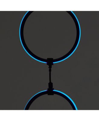 Nova Modern Hoops LED Table Lamp with Color Changing Function (24")