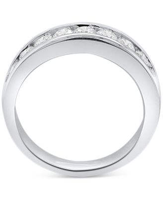 Lab Grown Diamond Channel-Set Band (1 ct. t.w.) in Sterling Silver