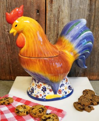 Morning Rooster 3-D Rooster Cookie Jar