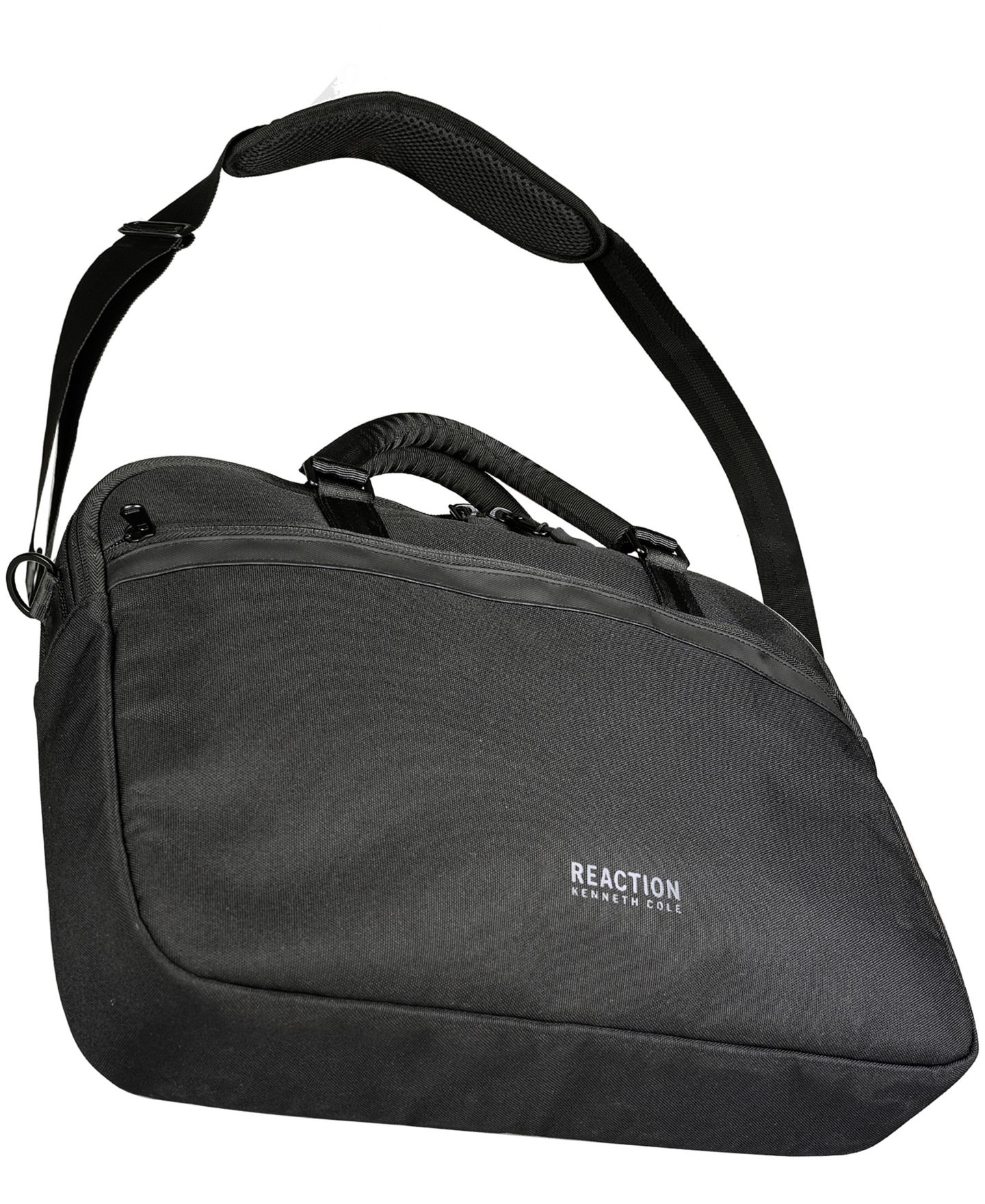 Сумка Kenneth Cole Reaction Faux Leather 16" Laptop Business Case, цвет: Чёрный — фото 5