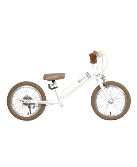 Детская игрушка IIMO 2-in-1 Balance Bike 14" (Balance Bike to Pedal Bike), цвет: Белый