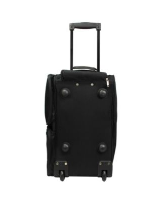 Dejuno Expedition Pro 20-Inch Carry-On Rolling Duffle Bag