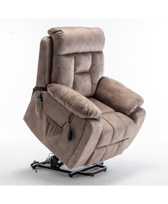Electric Oversized Lounge Chair with Hidden Cup Holder