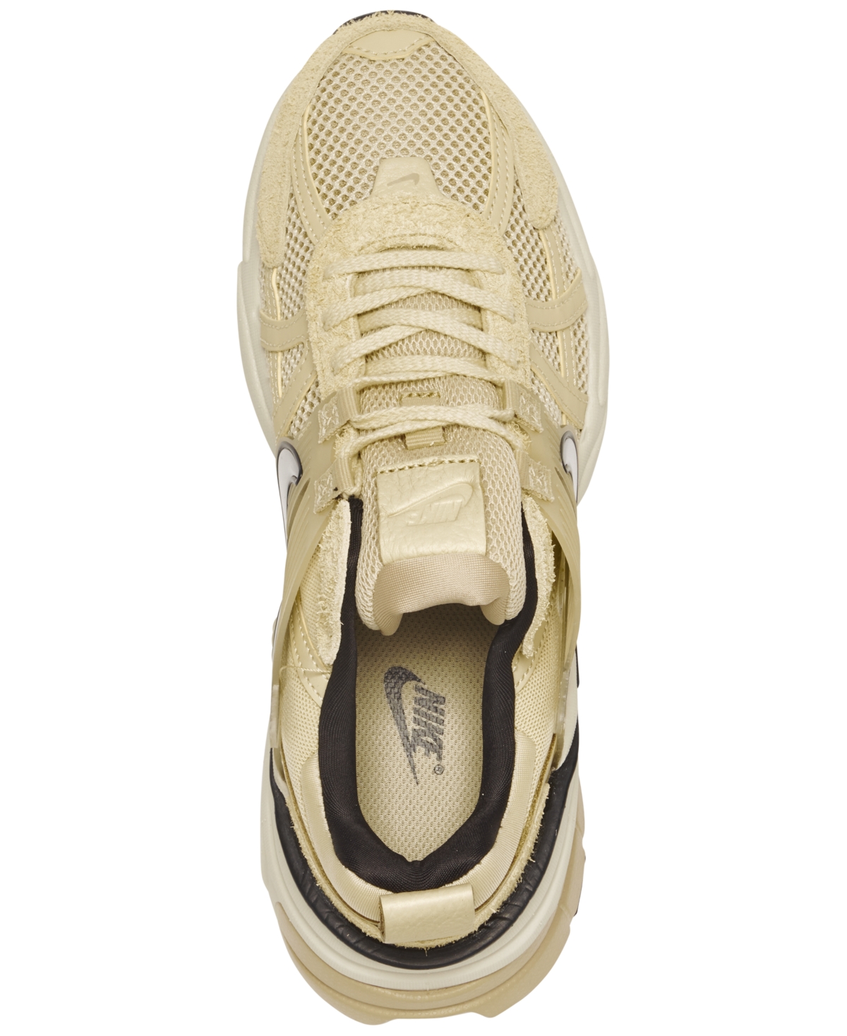 Nike Women s V2K Run Running Sneakers from Finish Line Sesame Chrome Smart Closet