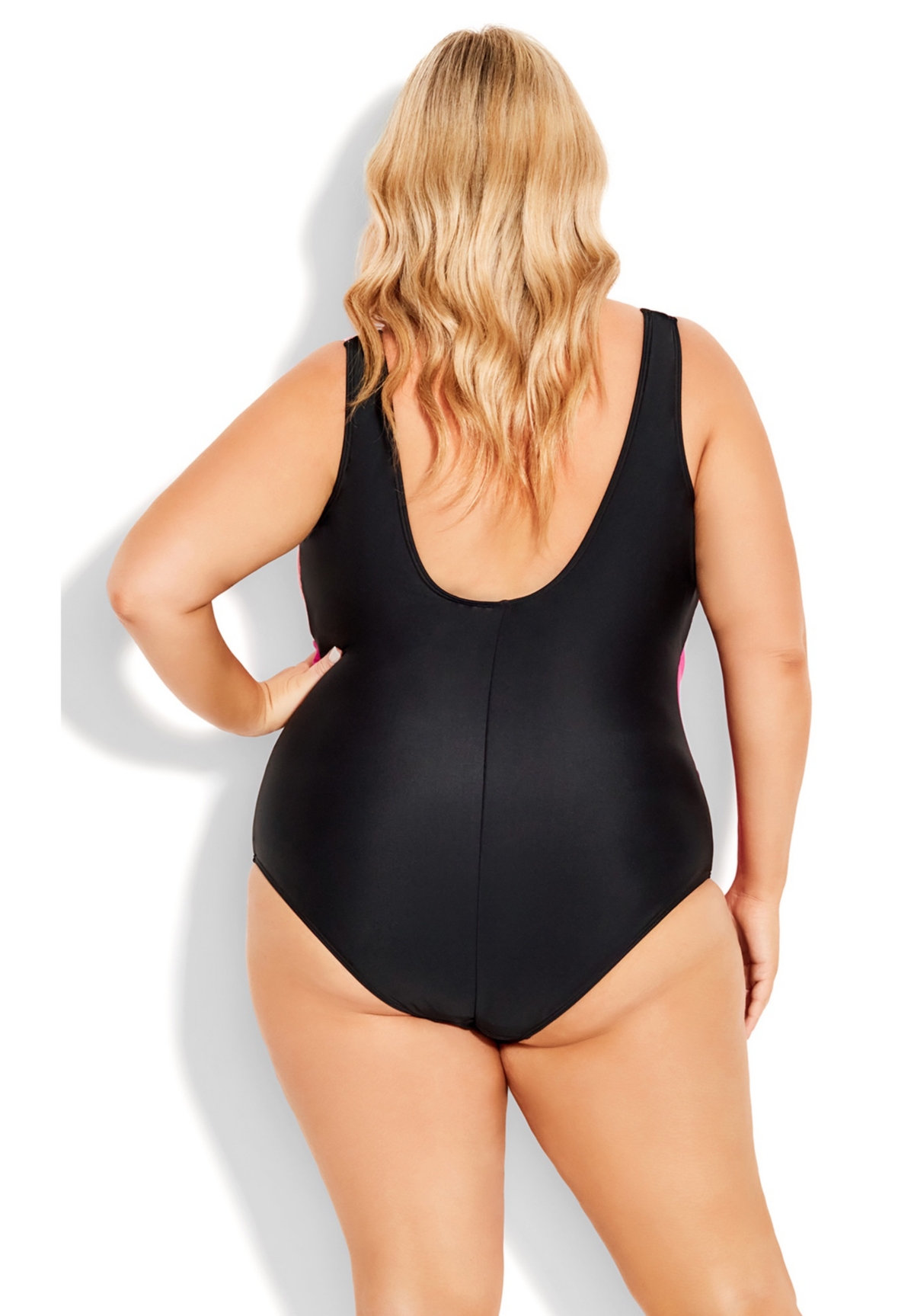 Avenue Plus Size Spliced 1 Piece