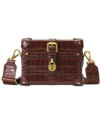 Lauren Ralph Lauren - Tanner Trunk Mini Leather Crossbody