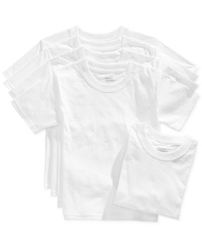Hanes Boys' Bonus 5-Pack Tagless T-Shirts