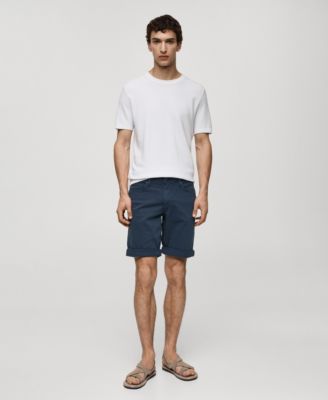 Men's Denim Bermuda Shorts