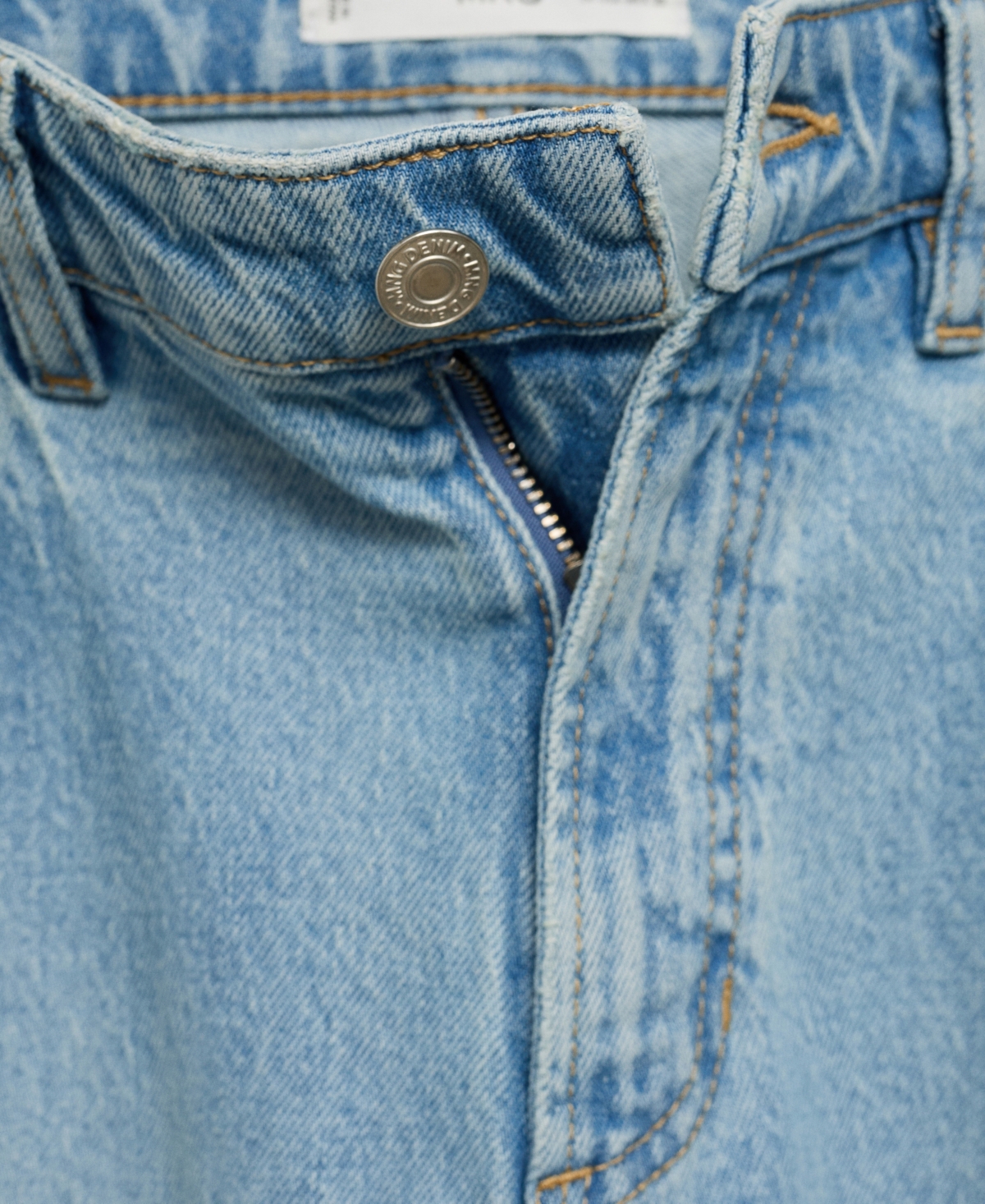 Mango Jeans Ben Tapered Fit Light Blue In Light Blue