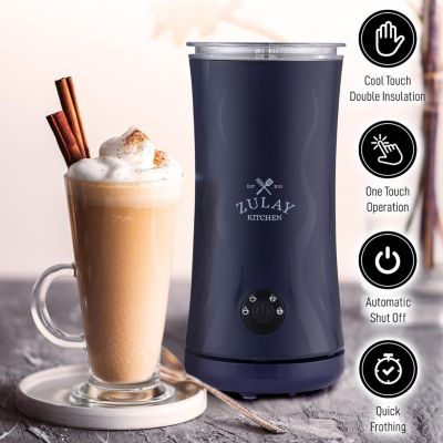 Automatic Hot and Cold Foam Maker 4-in-1 Milk Frother and Steamer