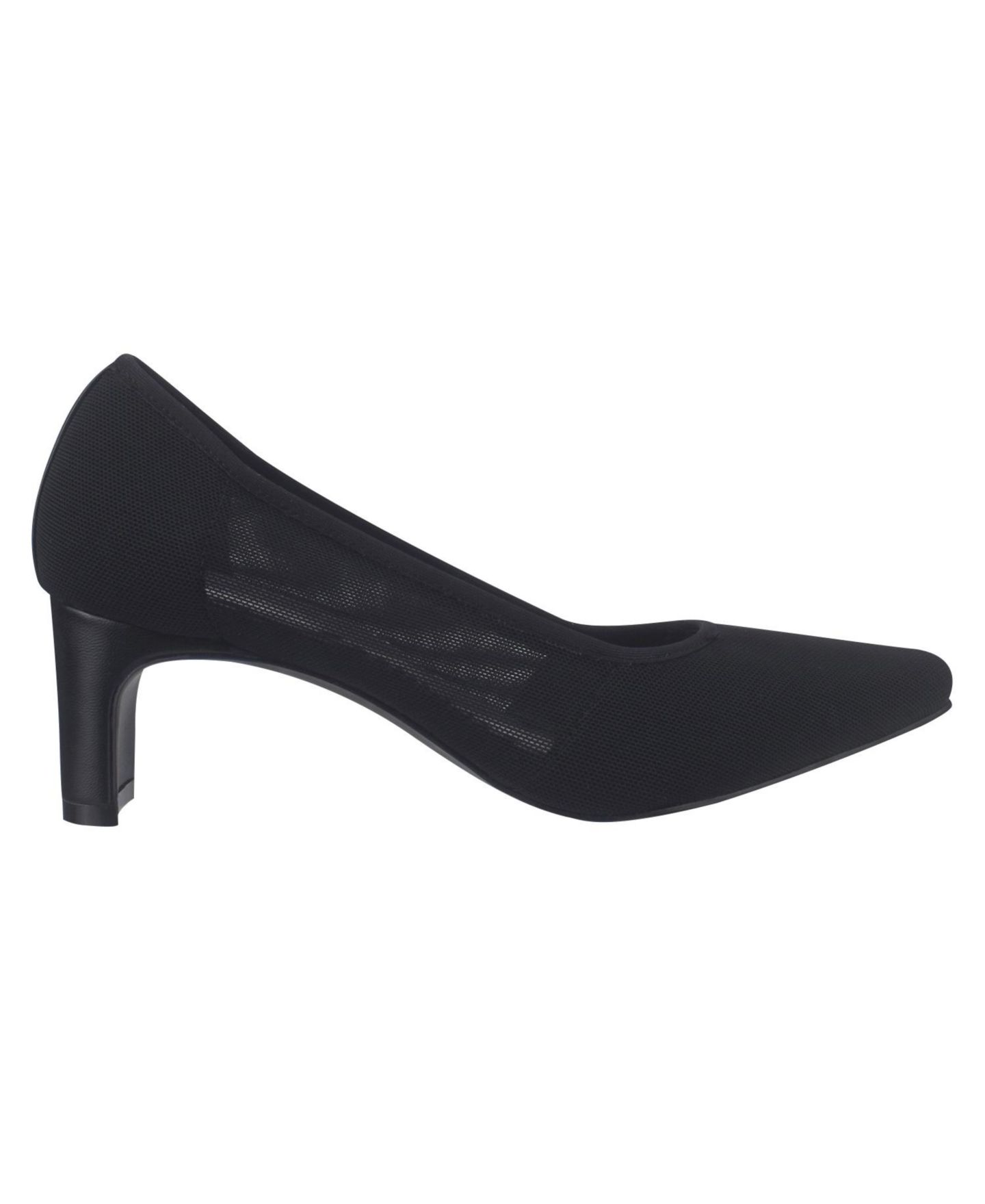 Женские туфли Impo Ellanore Pointed Toe Stretch Dress Pumps, цвет: Графитовый металлик — фото 5