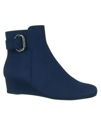 Women's Genson Memory Foam Stretch Ankle Booties