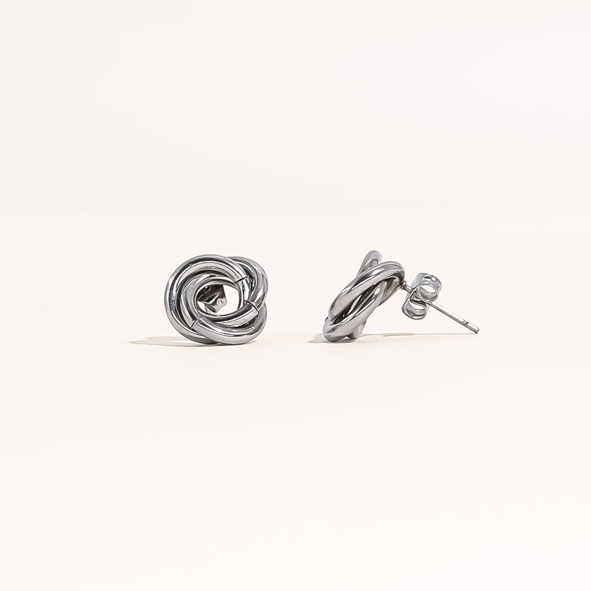 Joey Baby Eden Stainless Steel Knot Earring